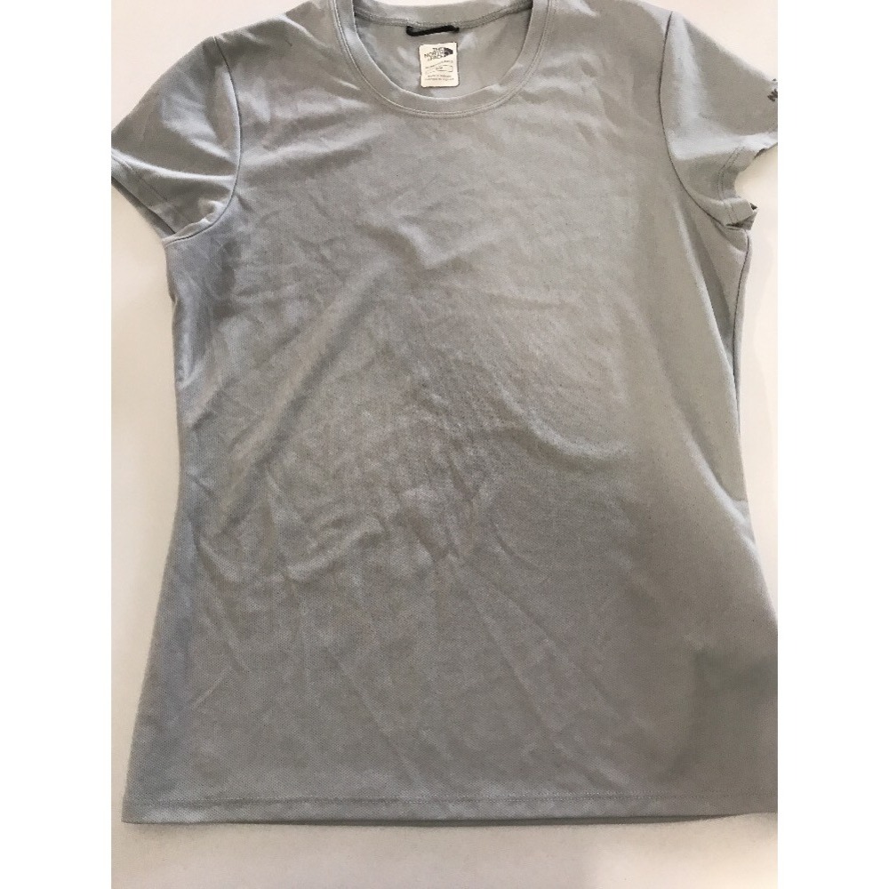 The North Face Womens Gray VaporWick Athletic Short Sleeve T-Shirt Size M